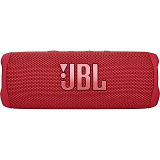 Altavoz inalámbrico - JBL Flip 6, Resistente al agua, RMS 10 W , Bluetooth, Hasta 12 h, Rojo