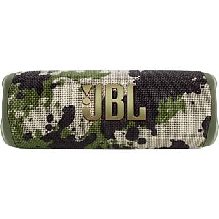 Altavoz inalámbrico - JBL Flip 6, Resistente al agua, RMS 10 W , Bluetooth, Hasta 12 h, Camo