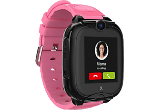 XPLORA XGO2 - Smartwatch (174 x 20 mm, Silicone, Nero/rosa)