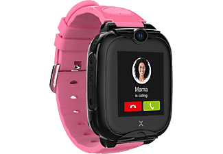 XPLORA XGO2 - Smartwatch (174 x 20 mm, Silikon, Schwarz/Pink)