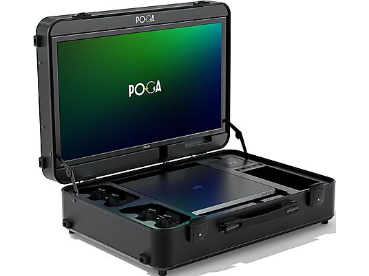 INDI GAMING Poga Pro - Xbox One X Inlay - Custodia da gioco portatile (Nero)