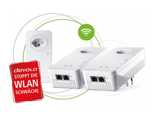 DEVOLO Magic 2 WiFi next Multiroom Kit - Adaptateur Powerline (Blanc)