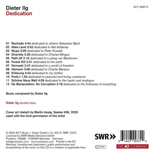 Dieter Ilg - Dedication  - (CD)