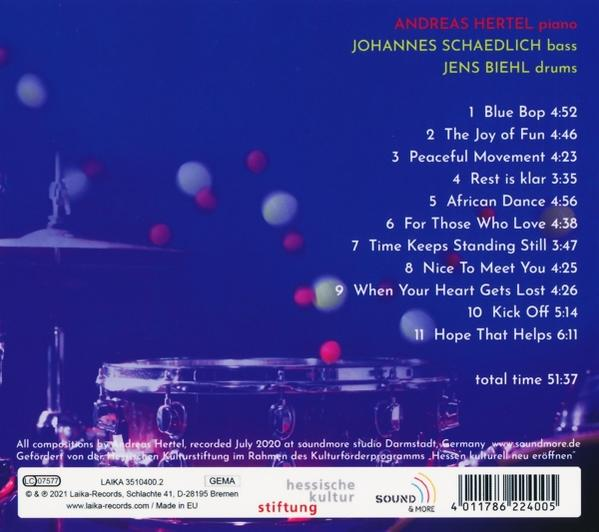 Andreas Hertel Trio - Blue Bop  - (CD)