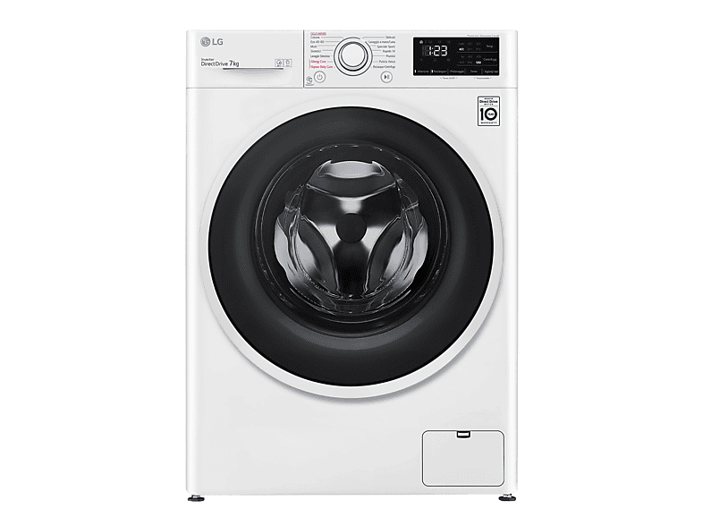 LG F2Wv3S7She Lavatrice Slim, Caricamento frontale, 7 kg, 47,5 cm, Classe D