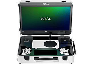 INDI GAMING Poga Pro - Xbox Series S Inlay - Custodia da gioco portatile (Bianco)