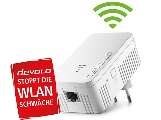 DEVOLO Wifi 5 Repeater 1200 - WLAN-Repeater (Weiss)