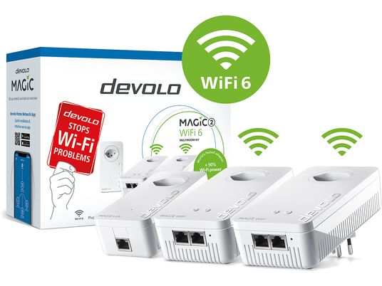 DEVOLO Magic 2 - WiFi 6 Multiroom Kit (Blanc)
