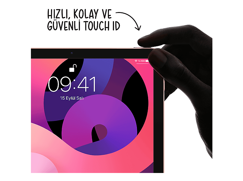 APPLE 4. Nesil iPad Air 2020 Wi-Fi 64 GB Tablet Yeşil MYFR2TU/A
