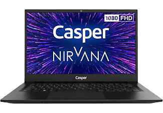 CASPER X400.1035-8U00T-S-F 14"/i5-1035G1/8GB RAM/240GB M.2 SSD/Win 10 Laptop Siyah Outlet 1214119