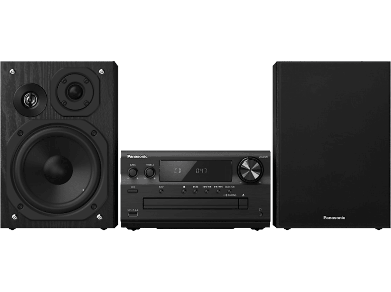 PANASONIC SC-PMX802 - Micro-HiFi-System (Schwarz)