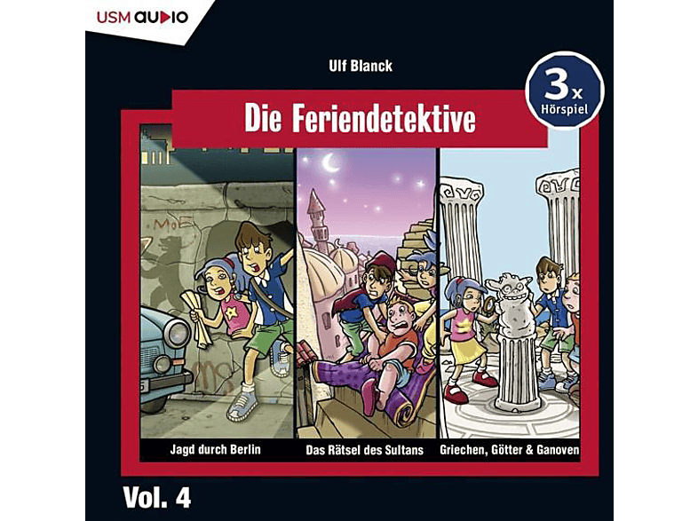 Die Feriendetektive - Die Feriendetektive 3er Hörbox 4 - (CD)