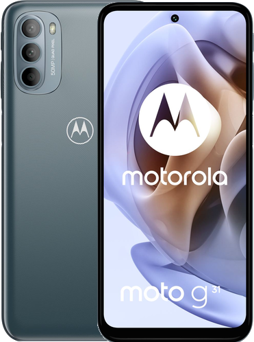 MOTOROLA Smartphone Moto G31 128 GB Mineral Grey (PASU0002SE)
