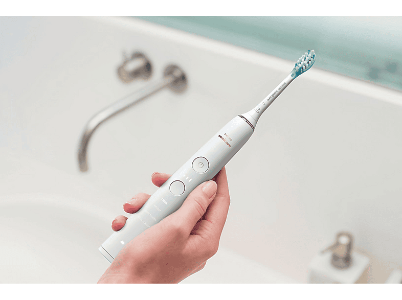 Philips HX9911/27 Sonicare DiamondClean9000 mit App Elektrische Schallzahnbürste Weiß — Foto 3 von 5