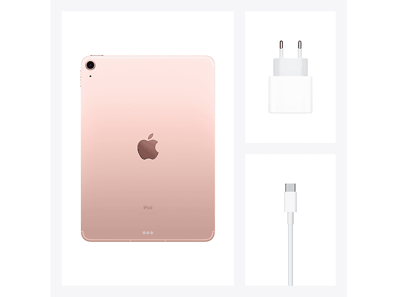 APPLE 4. Nesil iPad Air 2020 Wi-Fi 64 GB Rose Gold Tablet MYFP2TU