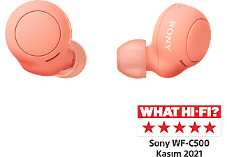 SONY WF-C500 Kulak İçi Bluetooth Kulaklık Turuncu