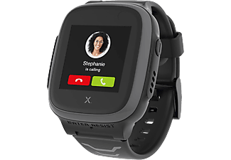 XPLORA X5 Play eSIM - Smartwatch (145 - 210 mm, Silikon, Schwarz/Grau)