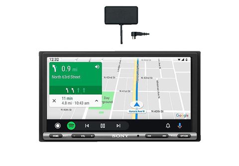 pauze Woedend Uitlijnen SONY XAV-AX3250 DAB+ Media Receiver CarPlay/Android Auto inkl DAB+ Antenne  Autoradio 2 DIN (Doppel-DIN), 55 Watt Autoradios & Moniceiver | MediaMarkt