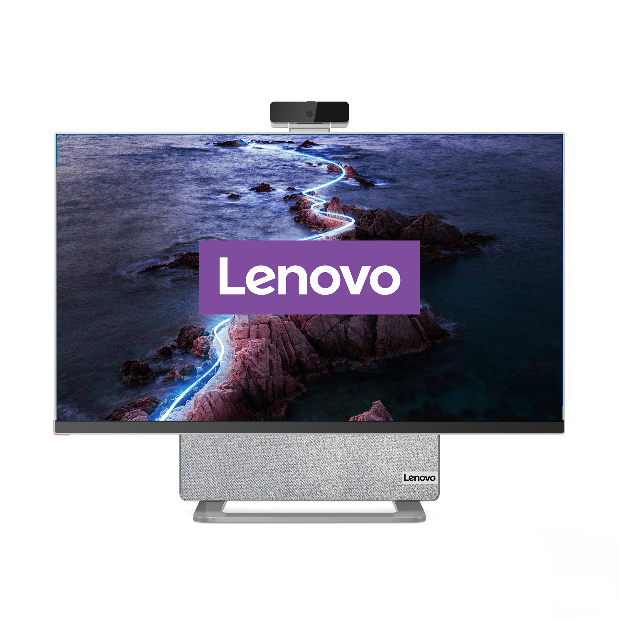 LENOVO Yoga 27 Prozessor, White AIO, mit 512 Ryzen™ SSD, Display, AMD Grey/Moon AIO 5 RAM, 16 7, Zoll Cloud GB GB