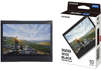 FUJIFILM 16745028 Instax Wide Film Black Frame 10Kép - Instant Black