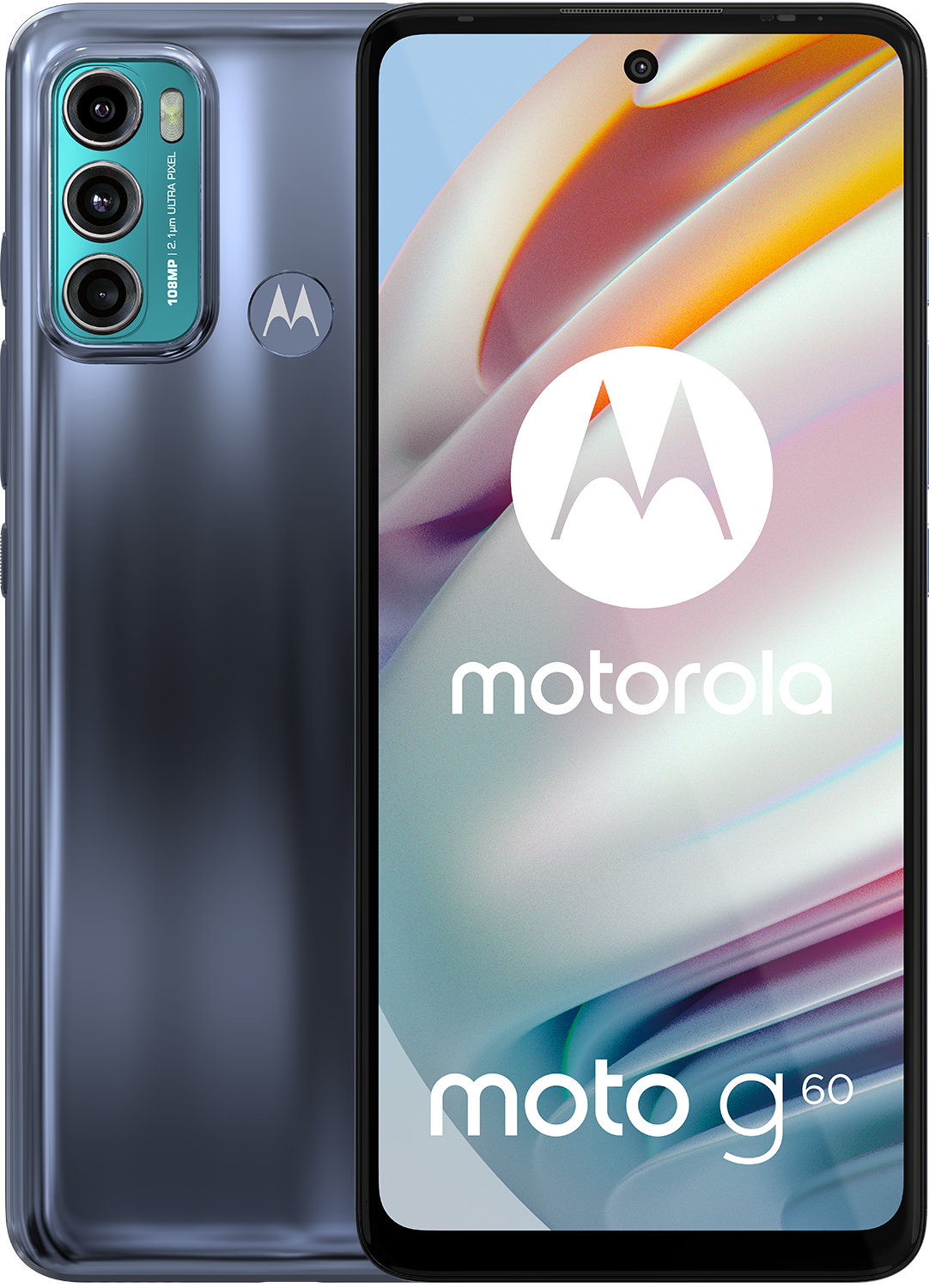 MOTOROLA moto g60 - 128 GB Dual-Sim Grijs