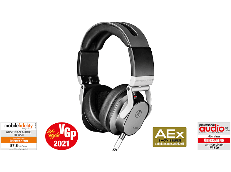 Austrian Audio Hi-X50 Professioneller ohraufliegender Kopfhörer