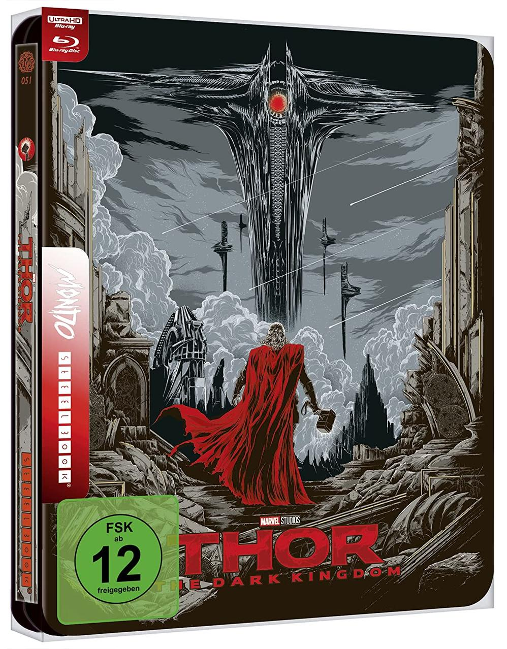 Thor: The Dark Kingdom Blu-ray-Cover.
