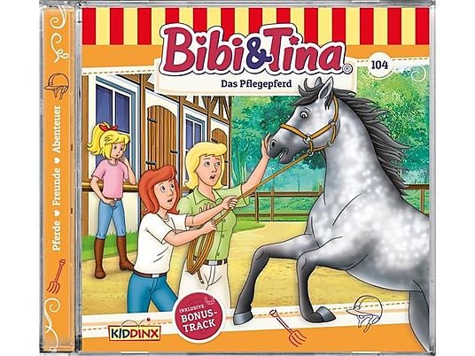 Bibi+tina - Folge 104: Das Pflegepferd  - (CD)