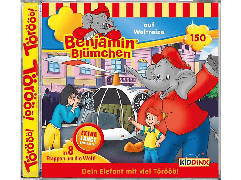 Benjamin Blümchen - Folge 150: Auf Weltreise  - (CD)
