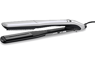 BABYLISS ST595E Steam Lustre Styler 39mm Buharlı Saç Şekillendirici Maşa Gümüş_0