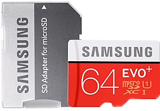 Карта памяти microsdxc 64 гб samsung evo plus mb mc64ka ru class 10