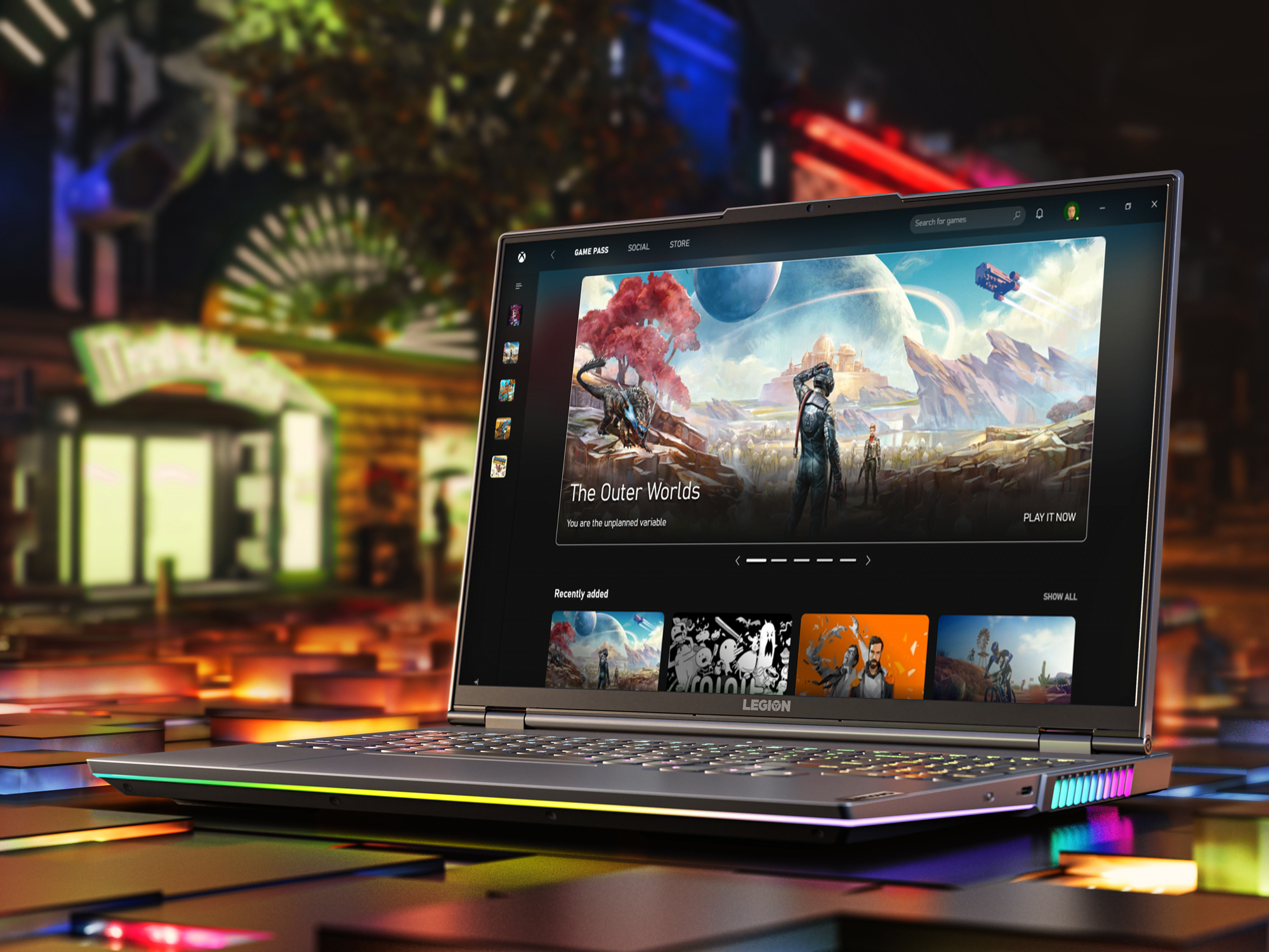 LENOVO Legion 7 - 16 Zoll - AMD Ryzen™ 9 5900HX  - 32 GB - 1 TB - NVIDIA GeForce RTX™ 3080 - Windows 10 Home (64 Bit)