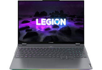 LENOVO Legion 7i, Premium Gaming Notebook mit 16 Zoll Display, Intel® Core™ i9 Prozessor, 32 GB RAM, 1 TB SSD, 1 TB SSD, GeForce RTX 3080, Storm Grey