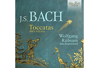 Rübsam Wolfgang - J.S. BACH: TOCCATAS BWV 910-916  - (CD)