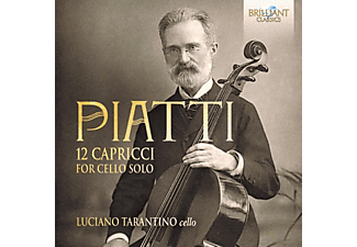 Luciano Tarantino - Piatti:12 Capricci For Cello Solo  - (CD)