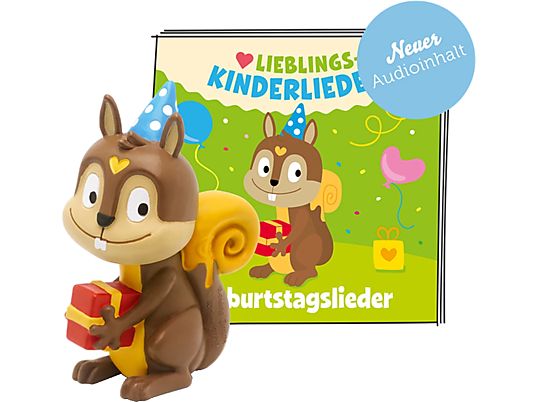 TONIES Lieblings-Kinderlieder: Geburtstagslieder - Personaggio audio /I (Multicolore)
