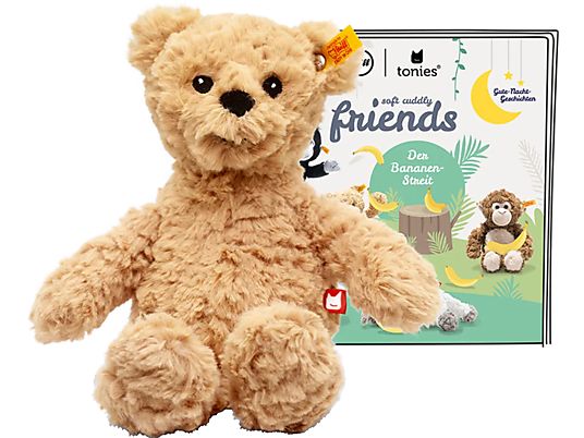 TONIES Soft Cuddly Steiff: orsetto Jimmy - Toniebox / D (Marrone)