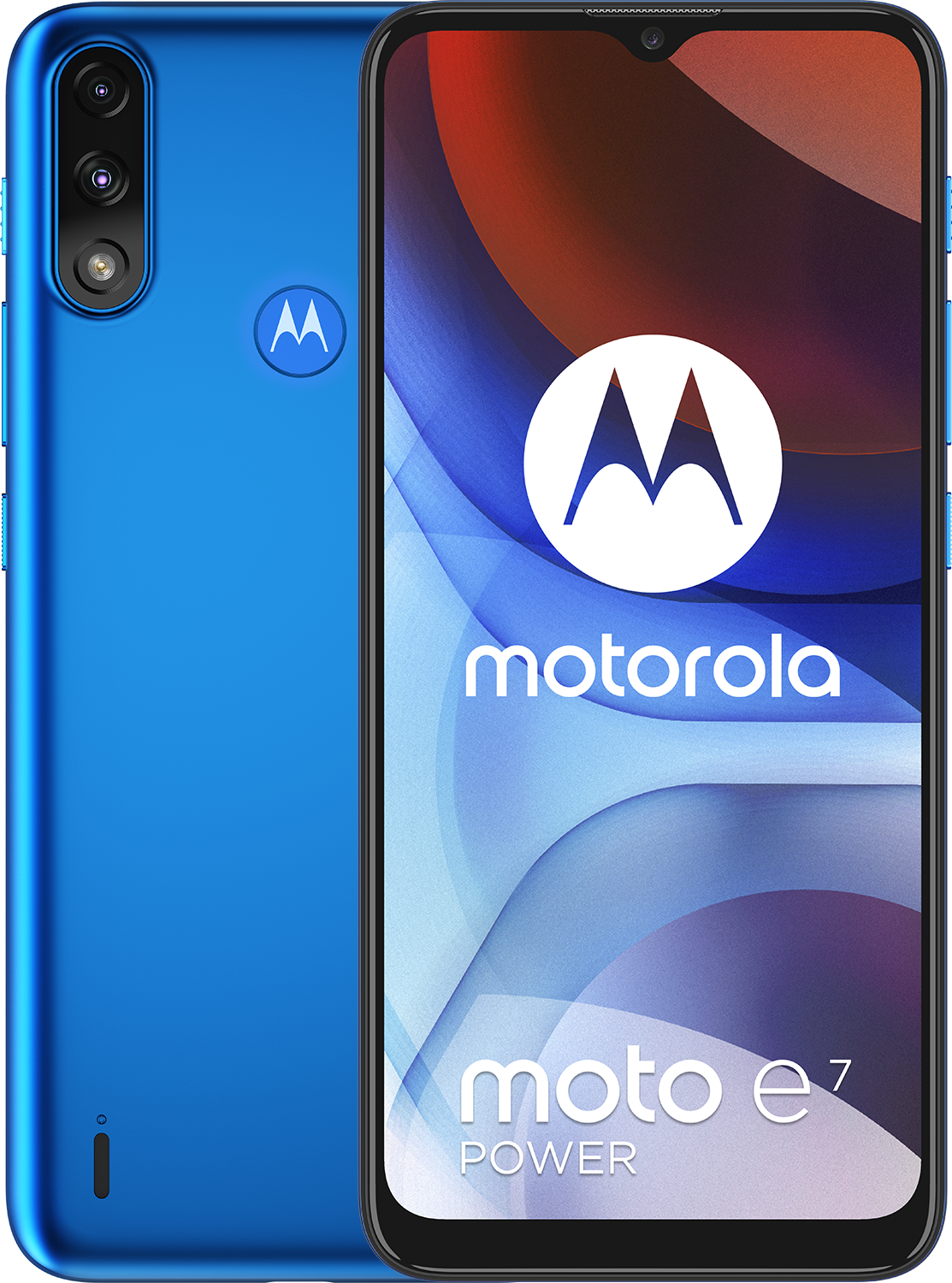 MOTOROLA moto e7 power - 64 GB Dual-Sim Blauw