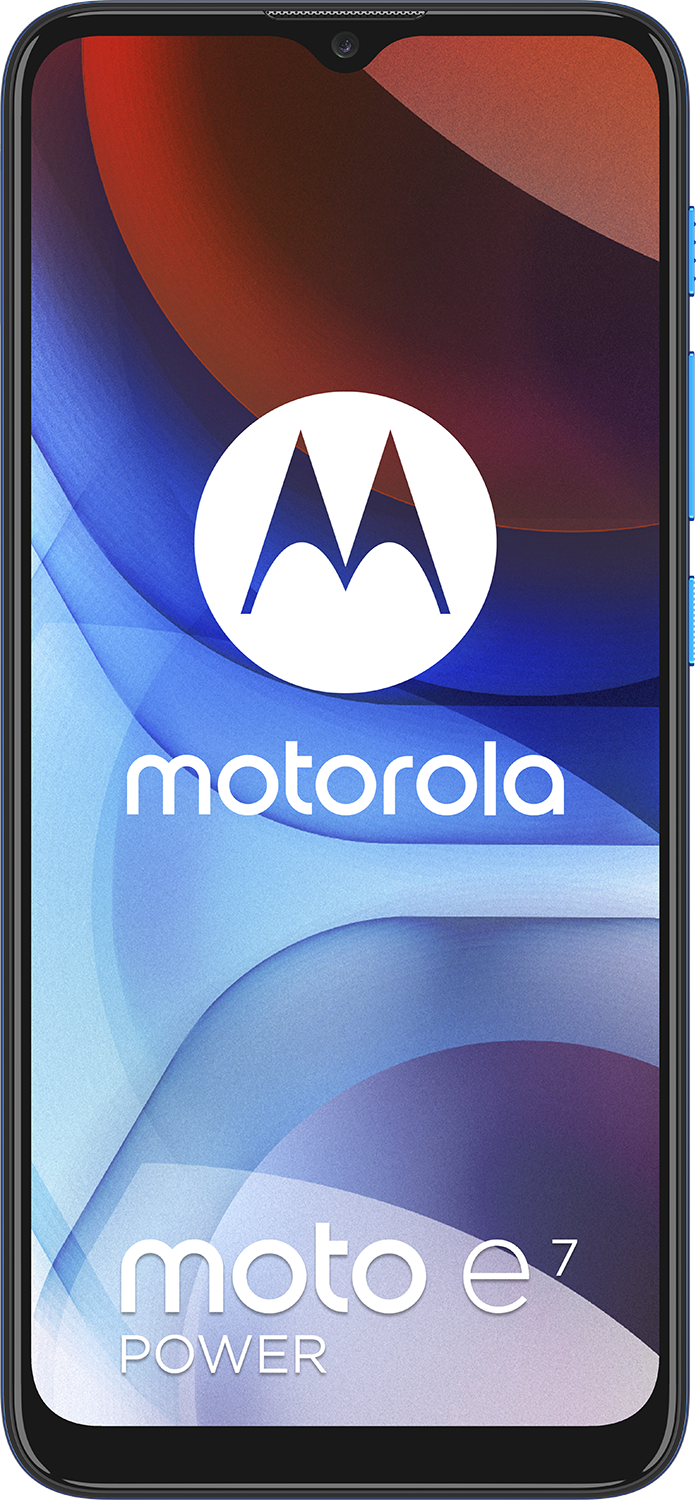 MOTOROLA moto e7 power - 64 GB Dual-Sim Blauw