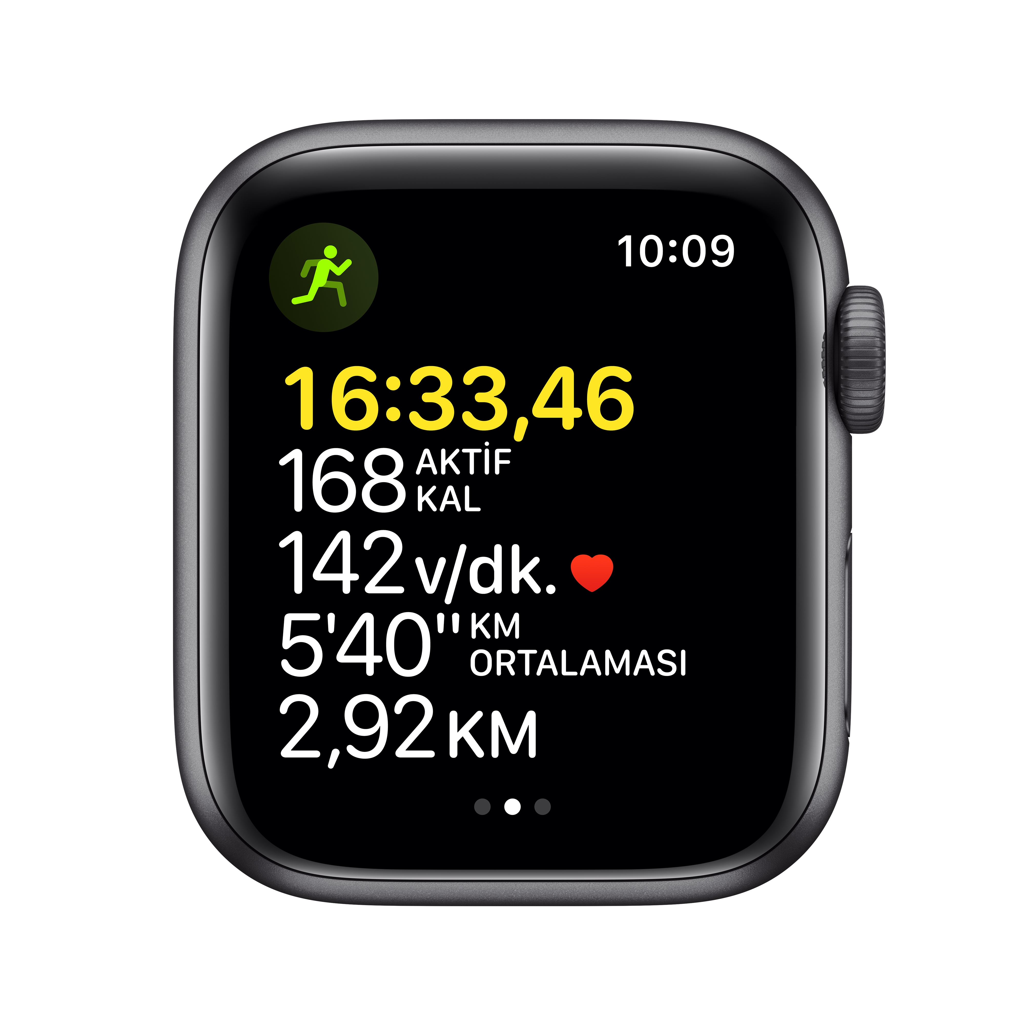 APPLE Watch Series SE 1.Nesil GPS 44mm Uzay Grisi Alüminyum Kasa ve Spor Kordon