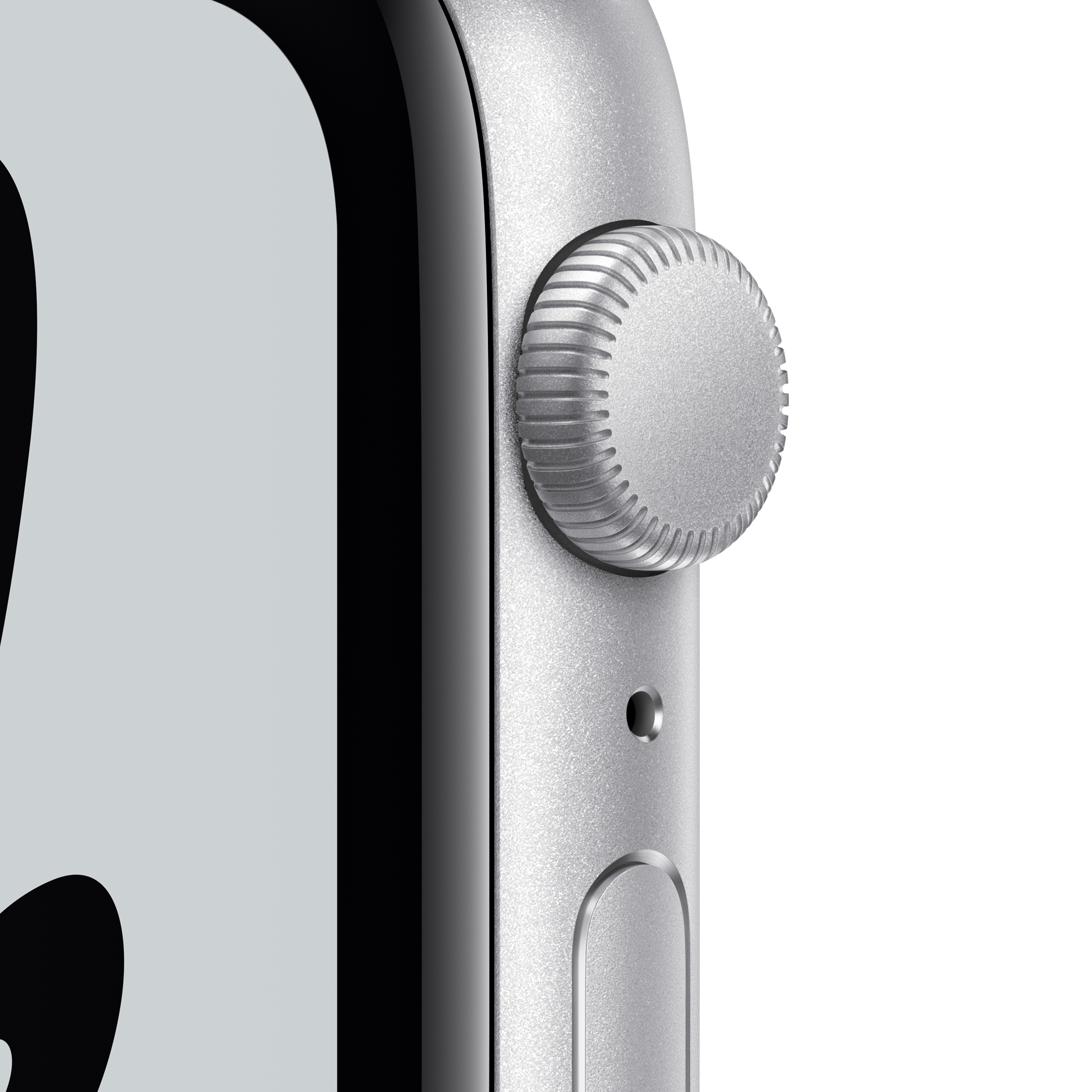 APPLE Watch Nike SE GPS, 44mm Gümüş Rengi Alüminyum Kasa ve Saf Platin/Siyah Nike Spor Kordon Akıllı Saat