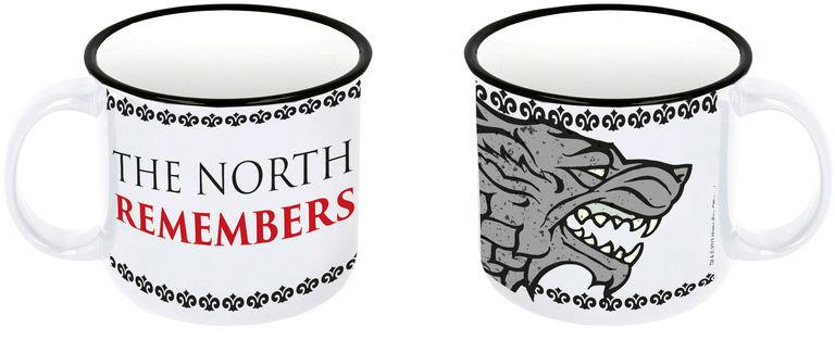 Trónok harca kerámia bögre, fehér