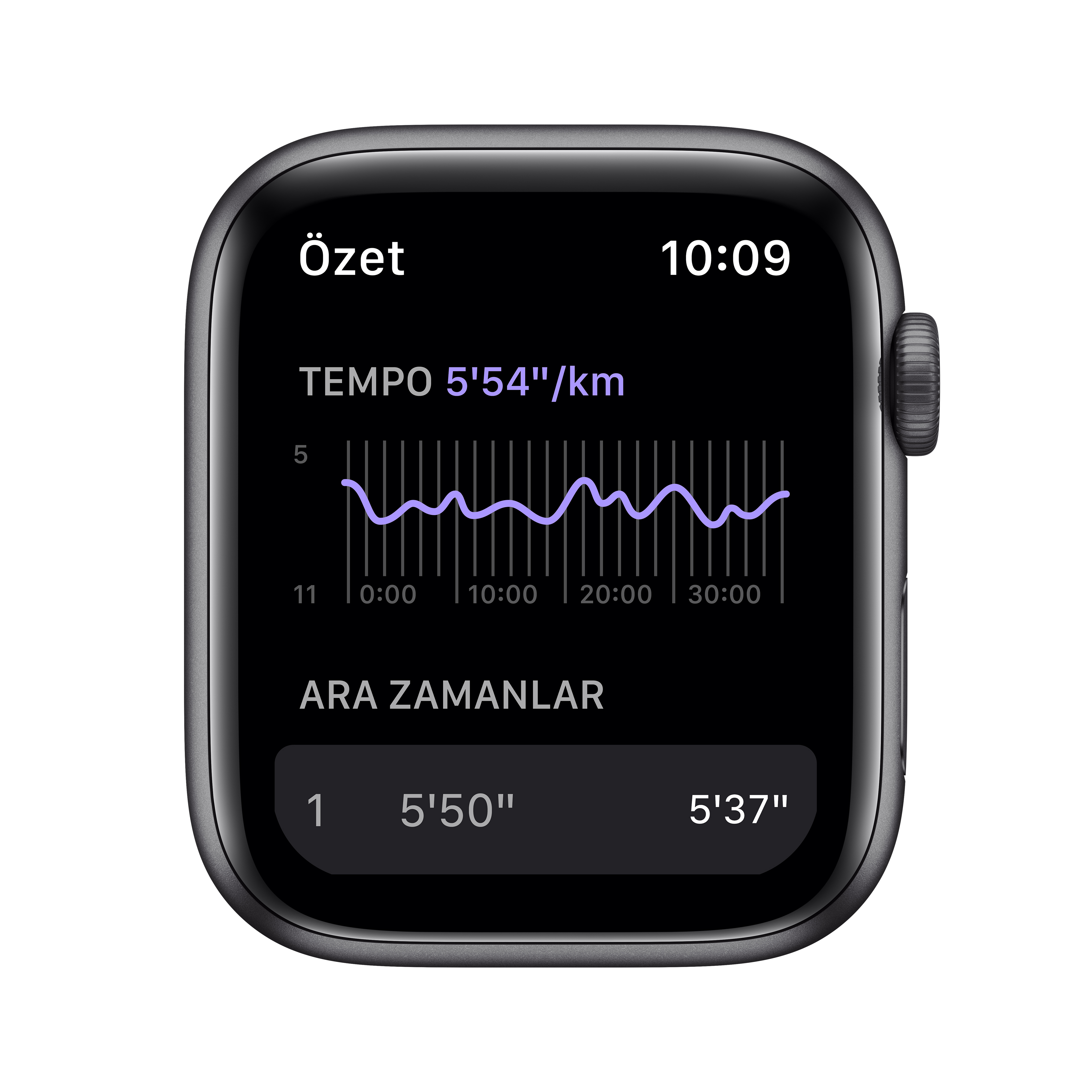 APPLE Watch Nike SE 1.Nesil GPS 44mm Uzay Grisi Aluminyum Kasa ve