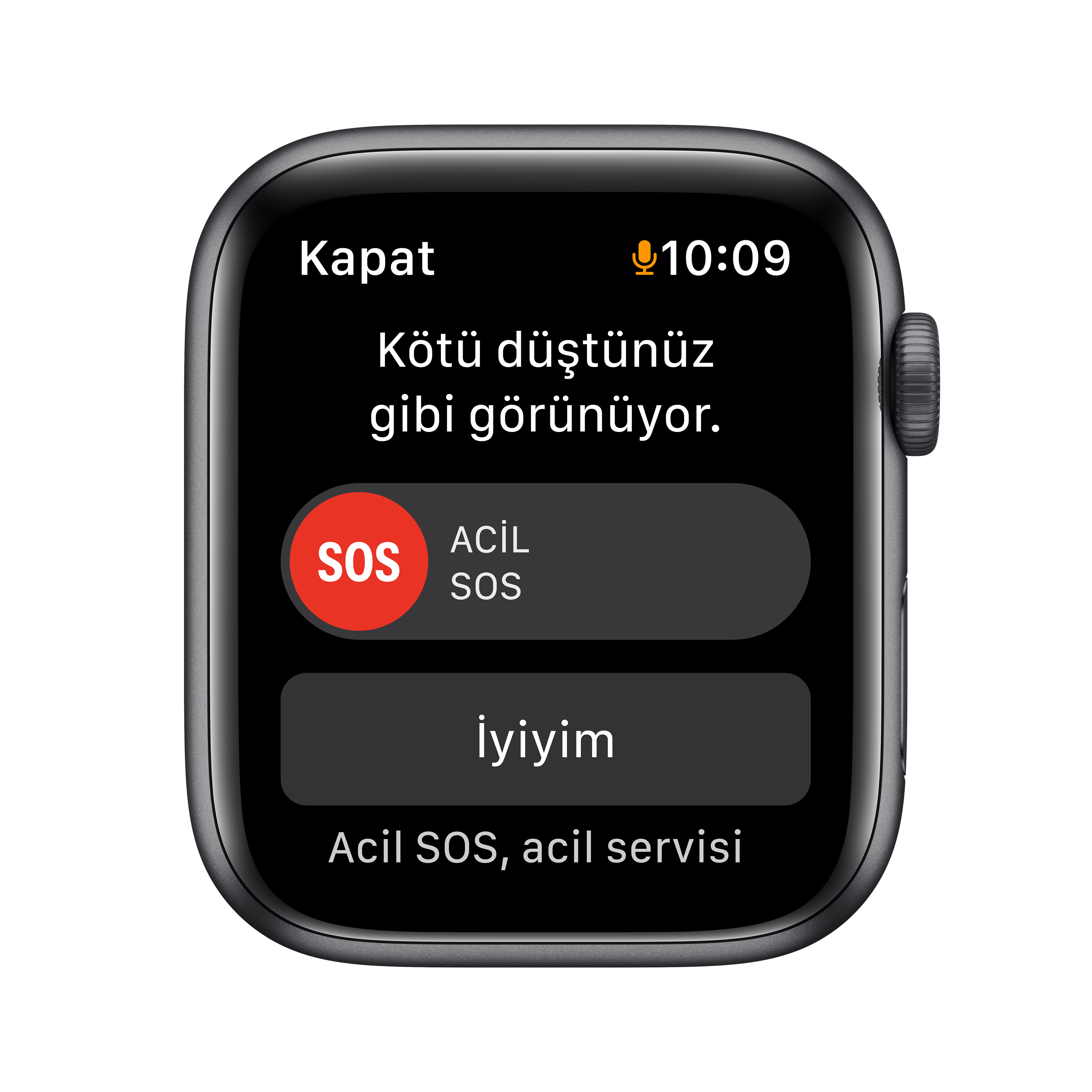 APPLE Watch Nike SE GPS 44mm Uzay Grisi Aluminyum Kasa ve