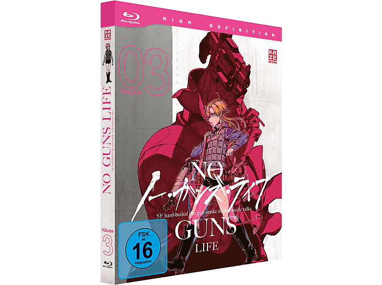 No Guns Life Vol. 3 Blu-ray