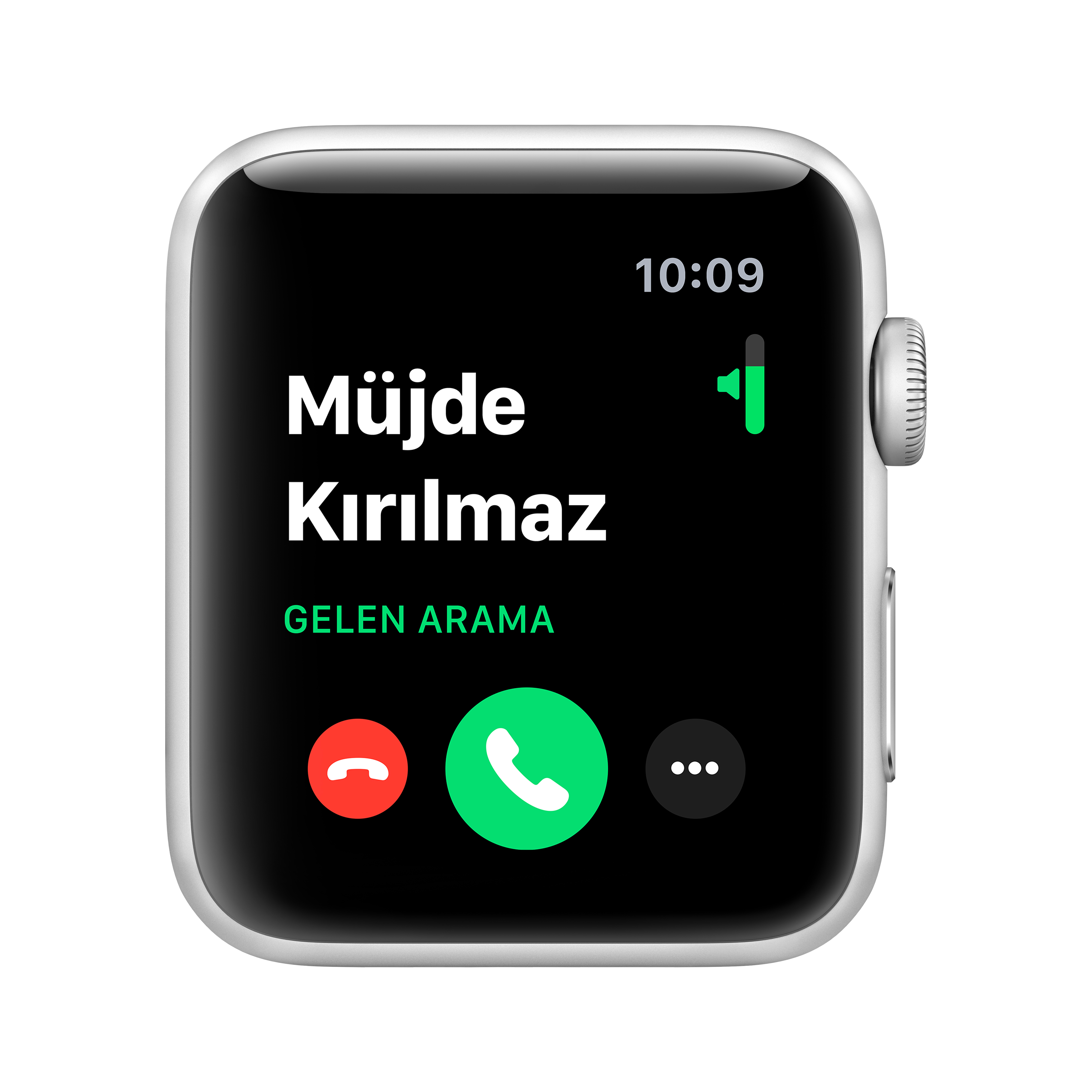 APPLE Watch Series 3 GPS, 42mm Gümüş Rengi Alüminyum Kasa ve Beyaz