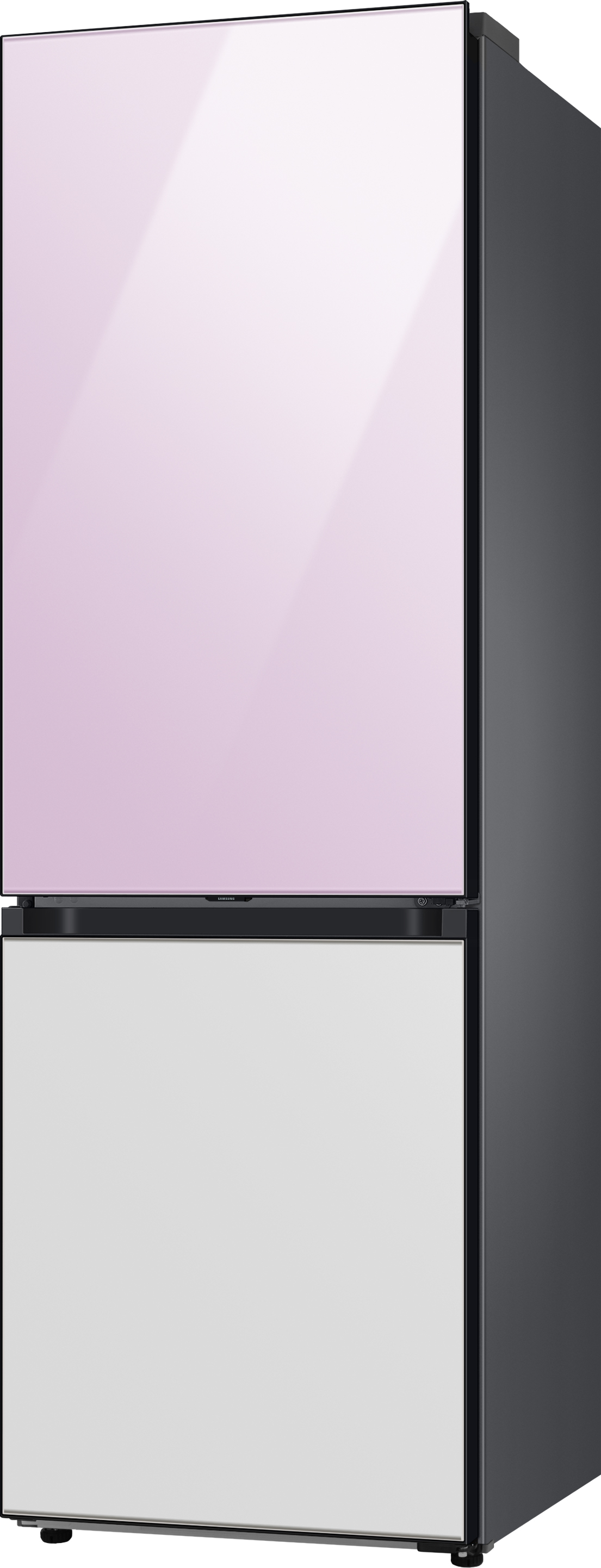 SAMSUNG RB34A7B5C38WEG Bespoke Kühlgefrierkombination (C, 344 l, 1853 mm hoch, Glam Lavender)