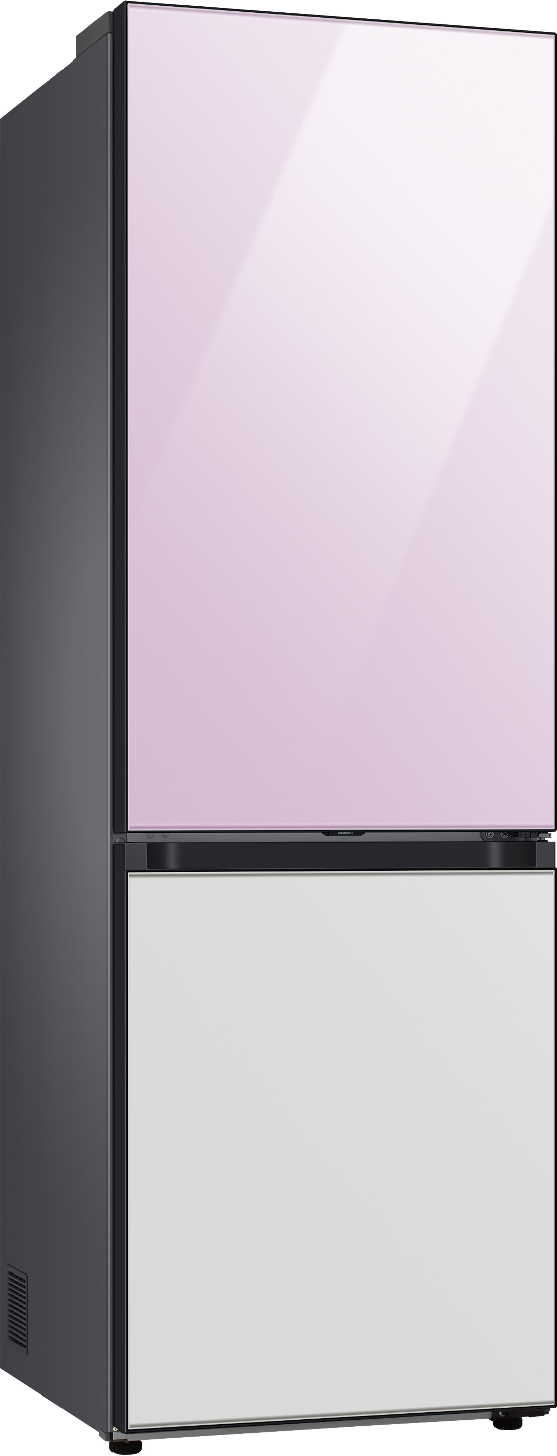 SAMSUNG RB34A7B5C38WEG Bespoke Kühlgefrierkombination (C, 344 l, 1853 mm hoch, Glam Lavender)