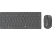 RAPOO 9600M - Tastatur + Maus (Dark-Grey)