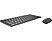 RAPOO 9600M - Clavier + souris (Gris foncé)